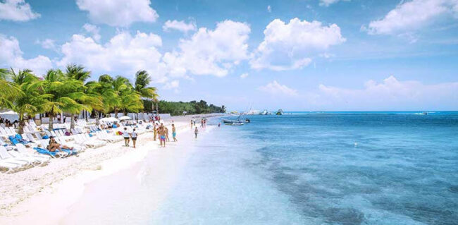 (Cozumel Map With Hotels)