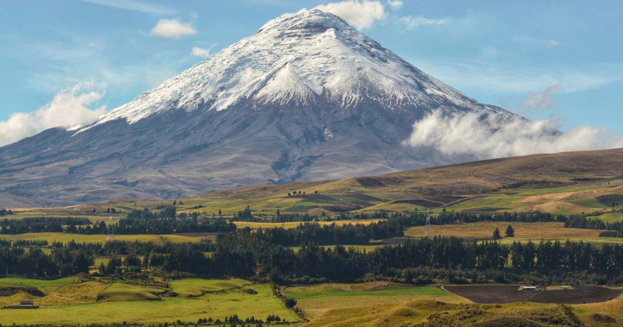 volcano hiking outside Quito Ecuador - Cotopaxi